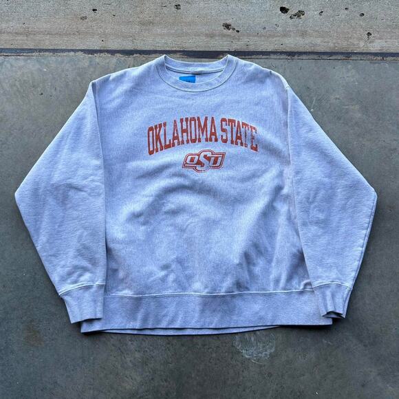 Y2k Oklahoma State OSU Champion reverse weave crewneck sweatshirt size 2XL - Picture 1 of 5